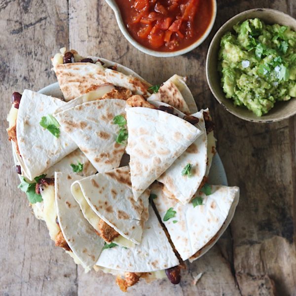 Quesadillas med kylling